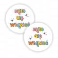 Naklejki z napisem MIŁO CIĘ WIDZIEĆ - SweetPrint.pl