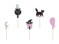 Dekoracje do muffinek z motywami na halloween - SweetPrint.pl