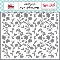 Szablon do scrapbookingu i dekoracji  KWIATKI