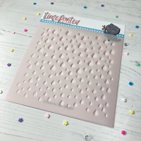 Szablon do scrapbookingu i dekoracji  KROPELKI