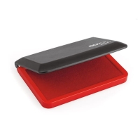 Duża poduszka 9x16 cm z czerwonym tuszem