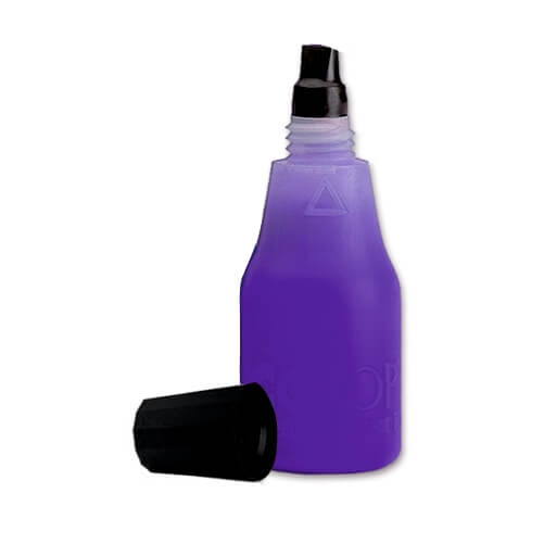 Buteleczka z tuszem w kolorze purpurowym / fioletowym - SweetPrint.pl