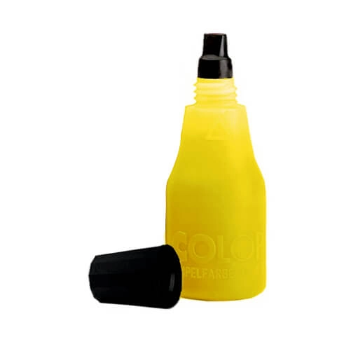 Buteleczka z tuszem w kolorze żółtym - SweetPrint.pl