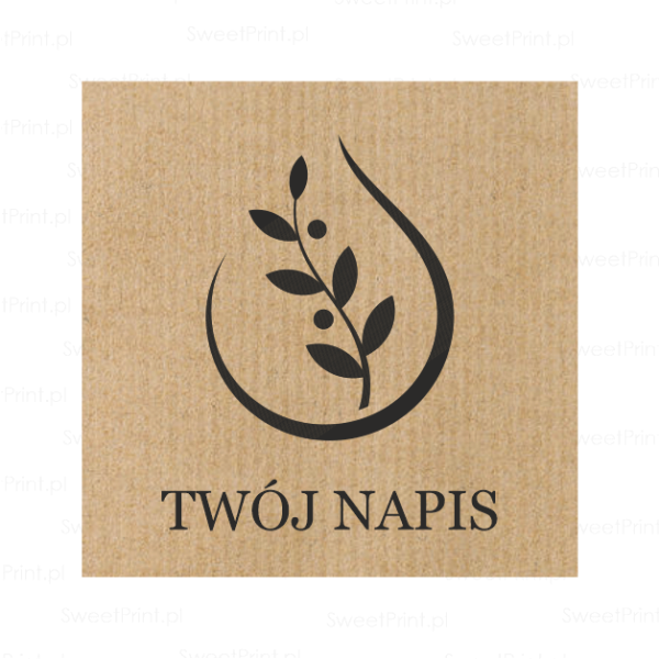 Naklejki z papieru kraft - SweetPrint.pl