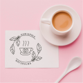 Personalizowany stempel z motywem kawy - SweetPrint.pl