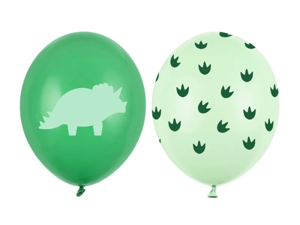 Balony z motywami dinozaurów - SweetPrint.pl