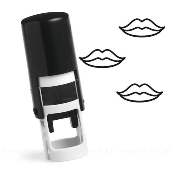 Mini pieczątka automatyczna, printer okrągły - do kart stałego klienta, kart lojalnościowych, karnetów - SweetPrint.pl