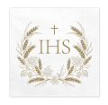Papierowe serwetki z napisem IHS - SweetPrint.pl