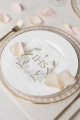Papierowe serwetki z napisem IHS - SweetPrint.pl