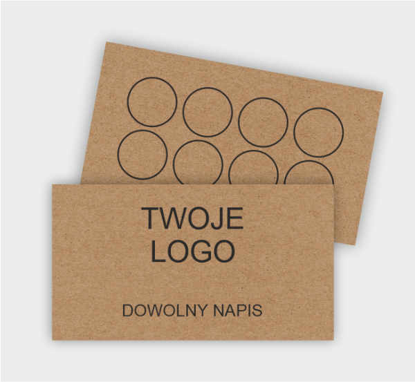 Personalizowane karty stałego klienta / karty lojalnościowe - SweetPrint.pl