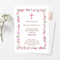 Personalizowane zaproszenia na Chrzest lub Pierwszą Komunię - SweetPrint.pl