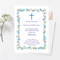 Personalizowane zaproszenia na Chrzest lub Pierwszą  komunię - SweetPrint.pl