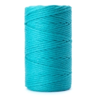Sznurek bawełniany  TURKUSOWY