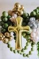 Balon foliowy w kształcie krzyża - SweetPrint.pl