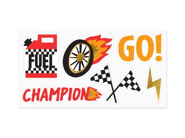 Naklejki z motywami wyścigów samochodowych - SweetPrint.pl