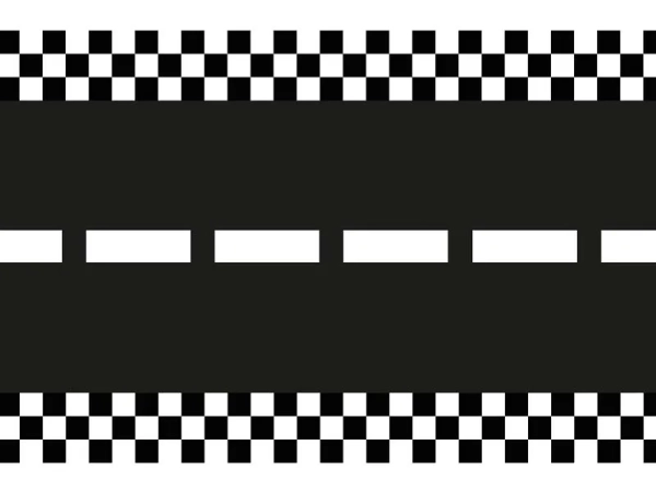 Bieżnik fizelinowy TOR WYŚCIGOWY  - SweetPrint.pl