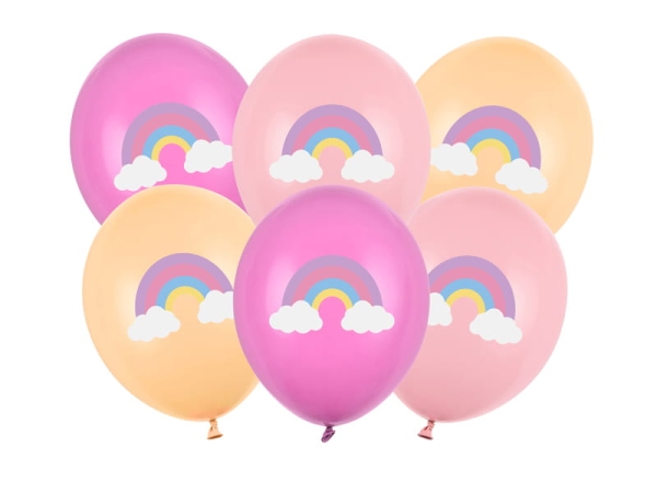 balony z tęczą - SweetPrint.pl