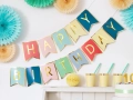 Baner z napisem HAPPY BIRTHDAY  - SweetPrint.pl