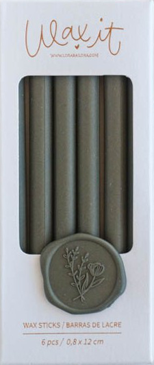 Wosk w laskach - ciemny zielony - SweetPrint.pl