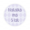 Personalizowane naklejki ze wzorkiem - SweetPrint.pl