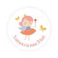 Personalizowane naklejki z wróżką - SweetPrint.pl