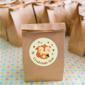 Personalizowane naklejki z wiewiórką - SweetPrint.pl