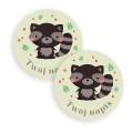 Personalizowane naklejki z szopem - SweetPrint.pl