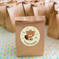 Personalizowane naklejki z bobrem - SweetPrint.pl