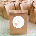 Personalizowane naklejki z misiem - SweetPrint.pl
