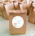 Personalizowane naklejki z misiem - SweetPrint.pl