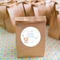 Personalizowane naklejki z misiem - SweetPrint.pl