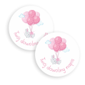Personalizowane naklejki z balonami - SweetPrint.pl