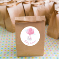 Personalizowane naklejki z balonami - SweetPrint.pl