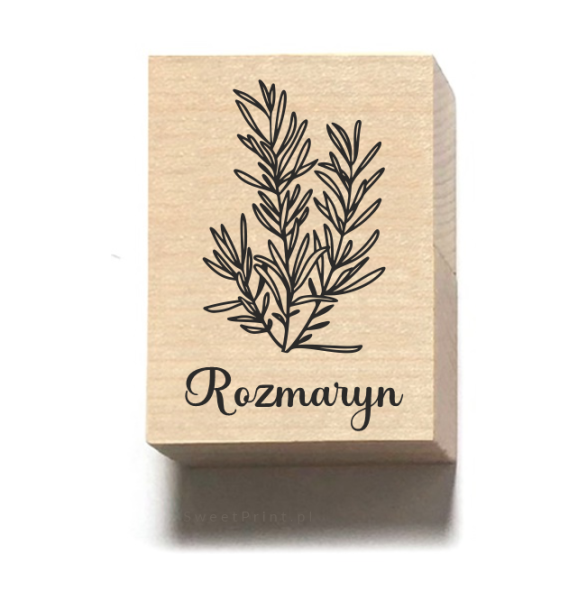Stempel ROZMARYN - SweetPrint.pl