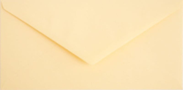 koperta DL 110x220 do zaproszeń kolor kremowy