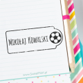 Personalizowany stempel z piłką - SweetPrint.pl