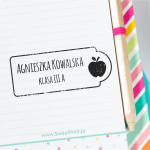 personalizowana pieczątka szkolna