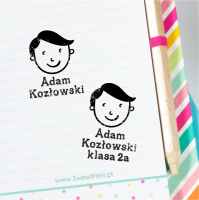 Stempel imienny dla chłopca