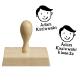 personalizowany stempel dla chłopca