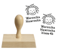 personalizowany stempel dla dziewczynki