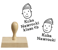 Stempel imienny dla chłopca