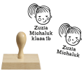 pieczątka szkolna dla dziewczynki