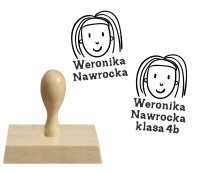 Stempel imienny dla dziewczynki