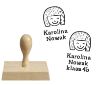 Stempel imienny dla dziewczynki