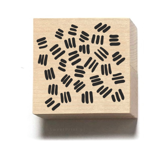 Stempel dekoracyjny ze wzorem, do scrapbookingu - SweetPrint.pl