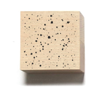 Stempel do scrapbookingu z efektem kropek farby