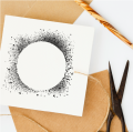 Stempel dekoracyjny z efektem kropek farby - SweetPrint.pl