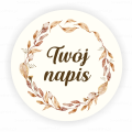 Naklejki boho - naklejki ślubne - naklejki weselne -  SweetPrint.pl