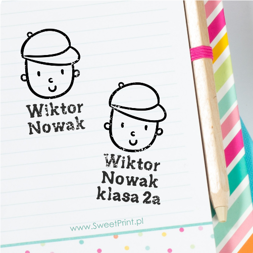 Personalizowana pieczątka dla dzieci - SweetPrint.pl