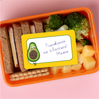 Karteczki do śniadaniówki SweetNotes - WARZYWA
